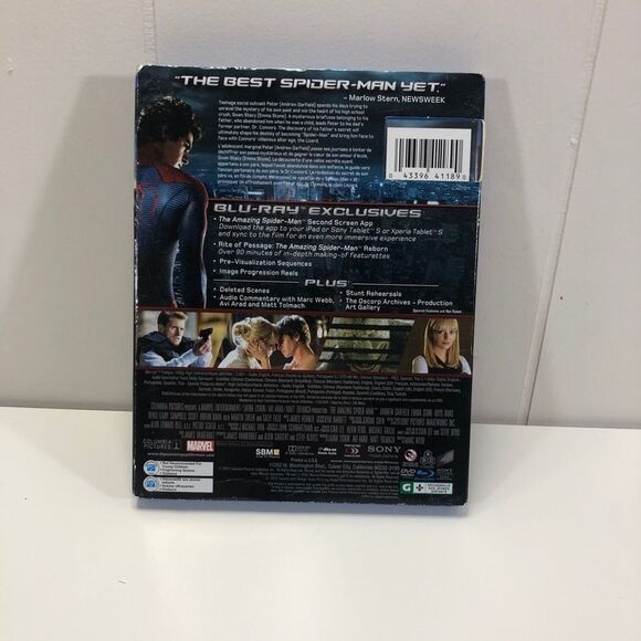 The Amazing Spider-Man Blu-ray and  DVD combo - Picture 3 of 5